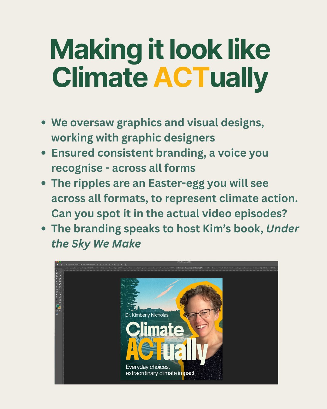 Cover art design in Photoshop