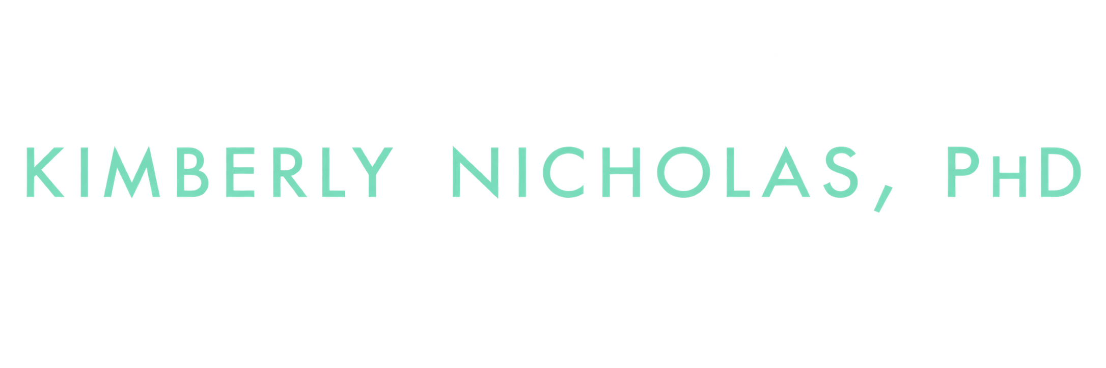 Dr Kimberly Nicholas